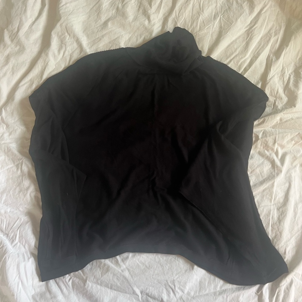Black Turtleneck Sweater